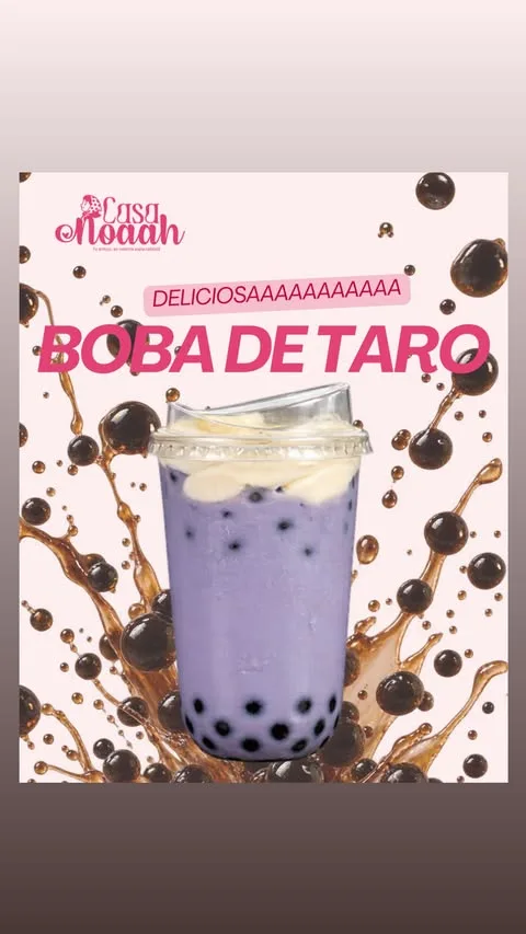 Boba Milk Tea Taro