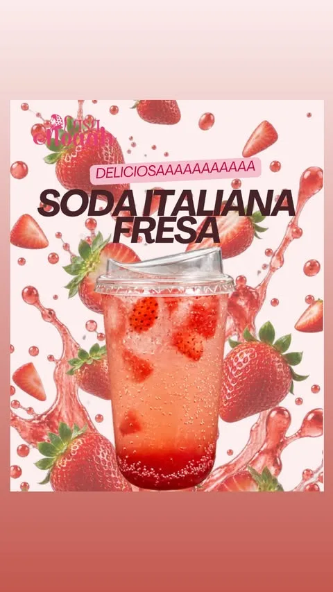 Strawberry Italian Soda