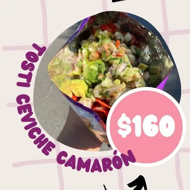 Tosti Ceviche Camarón